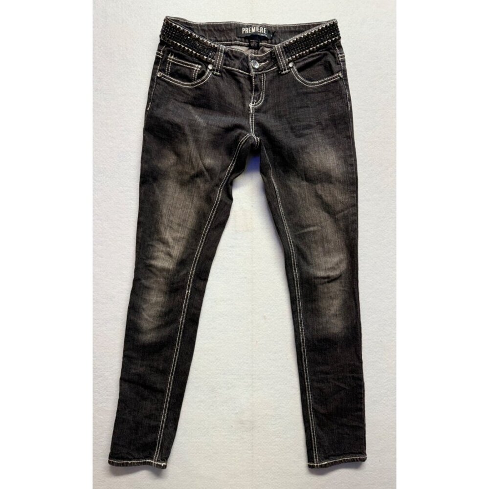 Premiere by Rue 21 Jeans Dark Wash Skinny Size 1/2